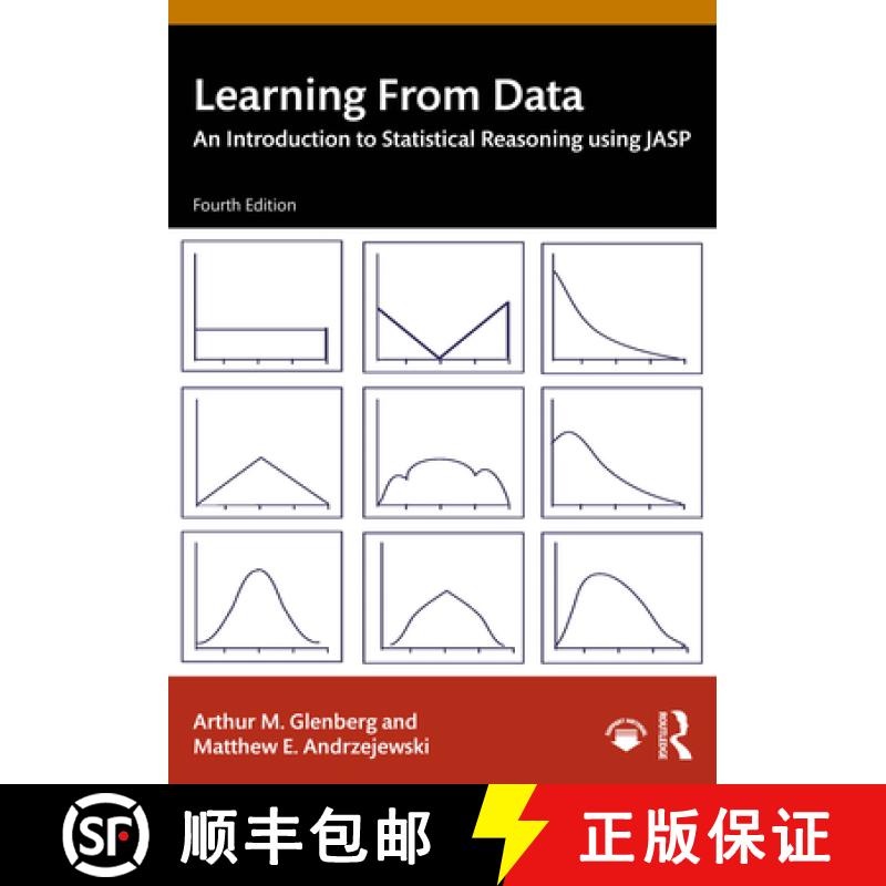 【3-4周达】Learning From Data: An Introduction to Statistical Reasoning using JASP [9780367457976]