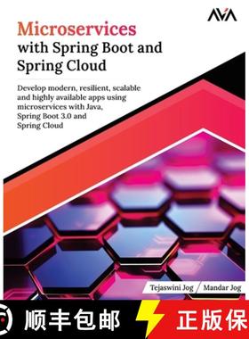 【3-4周达】Microservices with Spring Boot and Spring Cloud: Develop modern, resilient, scalable and h... [9789388590914]