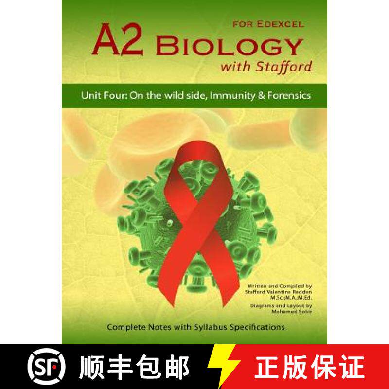 预订 A2 Biology With Stafford: Unit 4: On The Wild Side, Immunity & Forensics [9788191070538]