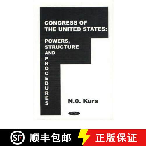 【3-4周达】精装 Congress of the United States: Powers, Structures & Procedures [9781560729143]
