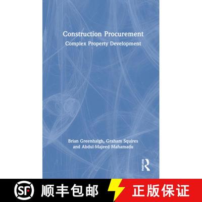 【3-4周达】Construction Procurement: Complex Property Development [9780367725686]