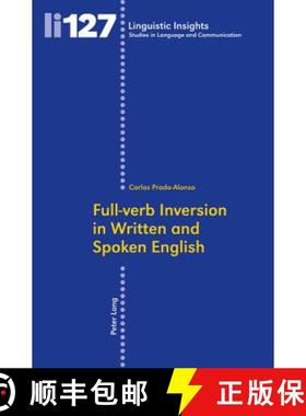 【3-4周达】Full-Verb Inversion in Written and Spoken English [9783034305358]