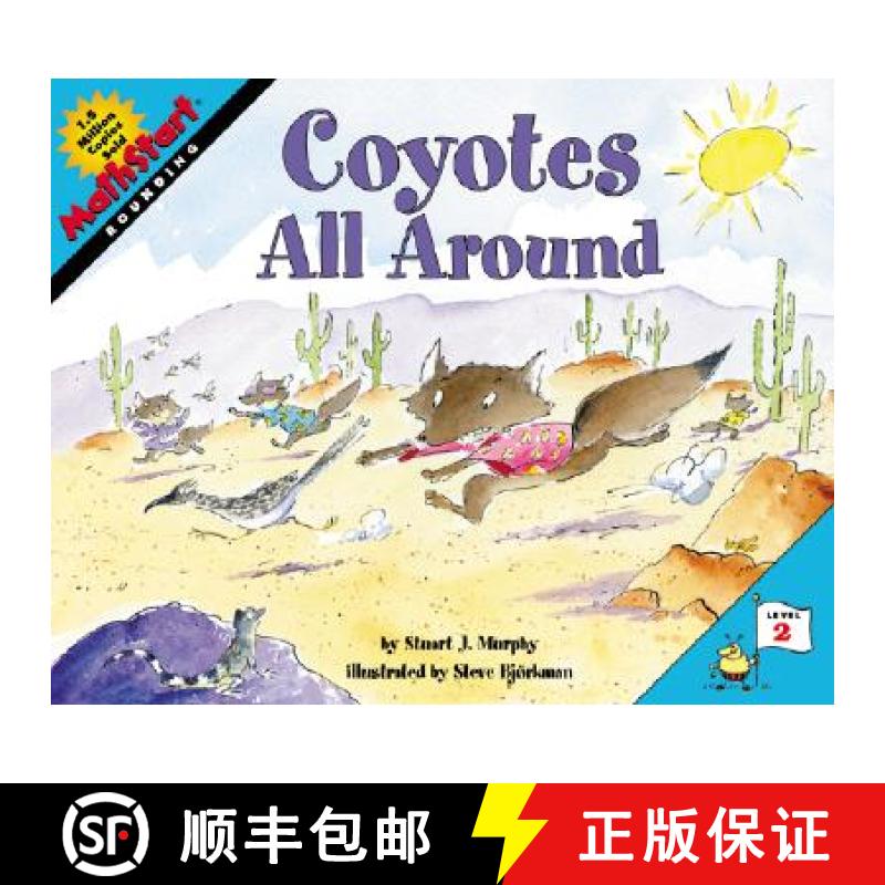 【4周达】Coyotes All Around (MathStart 2) [9780060515317]