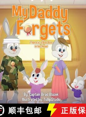 【3-4周达】My Daddy Forgets: There is a Boo Boo in his Head [9781737159100]