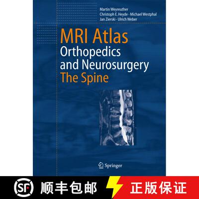 【3-4周达】MRI Atlas: Orthopedics and Neurosurgery, The Spine [9783642070150]