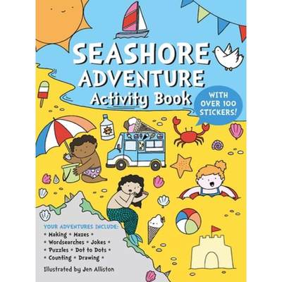 【4周达】Seashore Adventure Activity Book [9781787080966]