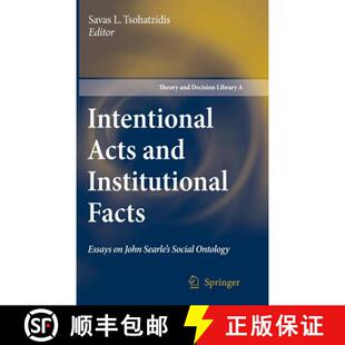 4周达 and Acts Facts Searle Social John Intentional Essays 9781402061035 Ontology Institutional