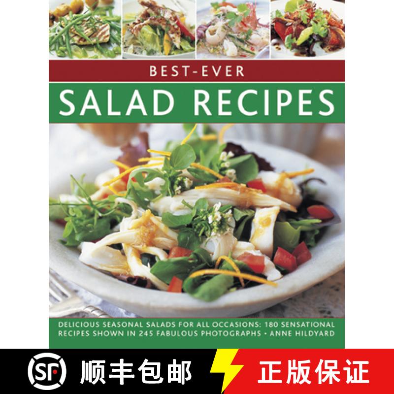 【2-3周达】Best-Ever Salad Recipes: Delicious Seasonal Salads for All Occasions: 180 Sensational Reci... [9780857233226]