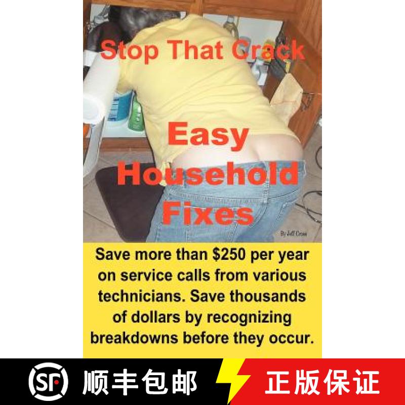 【3-4周达】Stop That Crack! Easy Household Fixes [9780982579350]