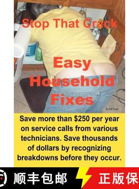 预订 Stop That Crack! Easy Household Fixes [9780982579350]