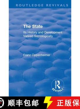 【3-4周达】Revival: The State (1922): Its History and Development Viewed Sociologically [9781138554245]