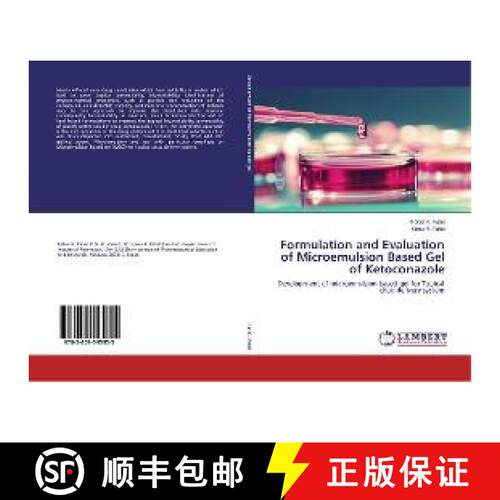 预订 Formulation and Evaluation of Microemulsion Based Gel of Ketoconazole [9783659545955]