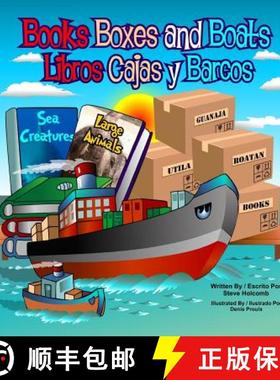 【3-4周达】Books Boxes and Boats: Libros Cajas y Barcos [9780998858104]