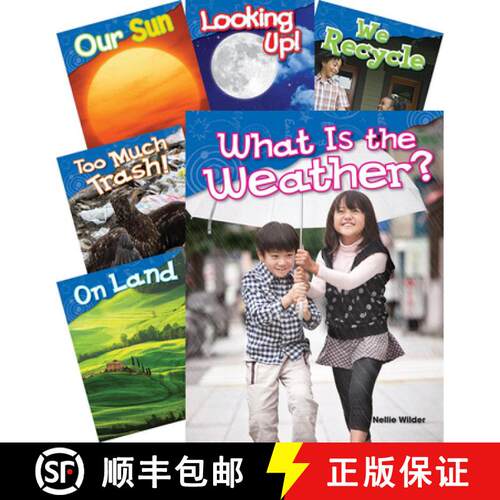 预订 Let's Explore Earth & Space Science Grades K-1, 10-Book Set (Informational Text: Exploring Science) [9781493814244]