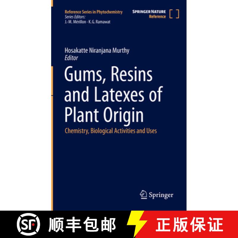 【4周达】Gums, Resins and Latexes of Plant Origin: Chemistry, Biological Activities and Uses [9783030913779]