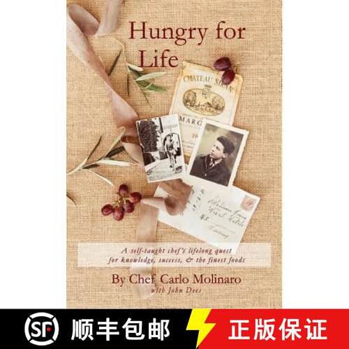 【3-4周达】Hungry For Life: A self-taught chef's lifelong hunger, quest for knowledge, and desire for... [9780578477930]