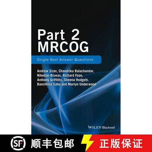 【3-4周达】Part 2 Mrcog - Single Best Answer Questions [Wiley医学] [9781119160618]