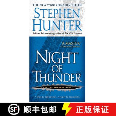 【3-4周达】Night of Thunder: A Bob Lee Swagger Novel [9781416565147]