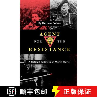 预订 Agent for the Resistance – A Belgian Saboteur in World War II [9781585442652]