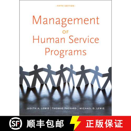 【3-4周达】Management of Human Service Programs [9780840034274]
