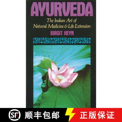 【3-4周达】Ayurveda: The Indian Art of Natural Medicine and Life Extension [9780892813339]