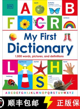 【3-4周达】My First Dictionary: 1,000 Words, Pictures, and Definitions [9780756693138]