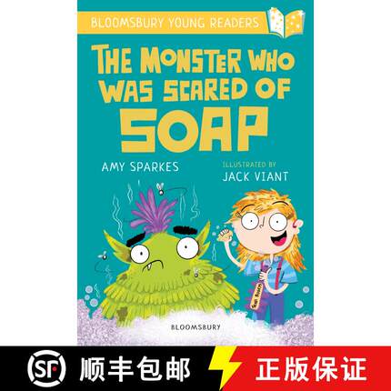 【3-4周达】The Monster Who Was Scared of Soap: A Bloomsbury Young Reader: Gold Book Band [9781472994547]