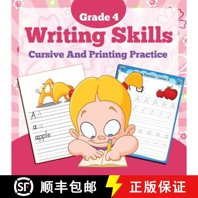 【3-4周达】Grade 4 Writing Skills: Cursive And Printing Practice [9781682123362]
