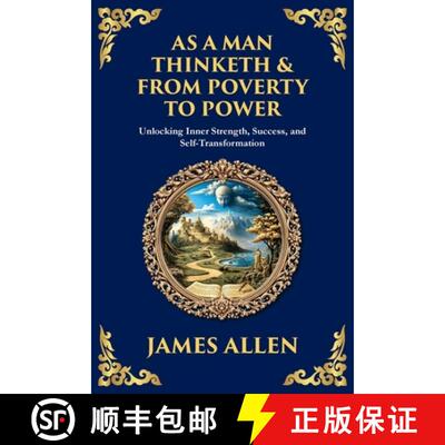 【3-4周达】As a Man Thinketh & From Poverty to Power: Unlocking Inner Strength, Success, and Self-Tra... [9781806989898]