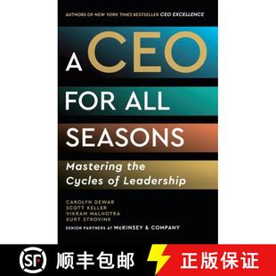 现货 四季 CEO: 驾驭领导力周期 简装 A CEO for All Seasons: Mastering the Cycles of Leadership [9781668212578]