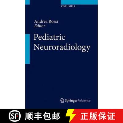 【3-4周达】精装 Pediatric Neuroradiology [9783662441022]