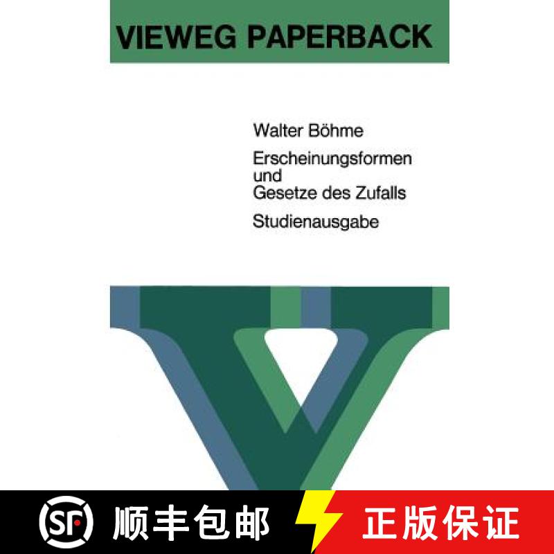 【3-4周达】Erscheinungsformen Und Gesetze Des Zufalls: Eine Elementare Einfuhrung in Die Grundlagen U... [9783322979063]