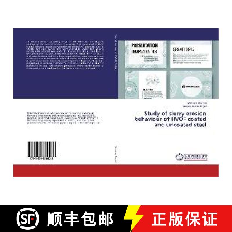 预订 Study of slurry erosion behaviour of HVOF coated and uncoated steel [9783659810428]
