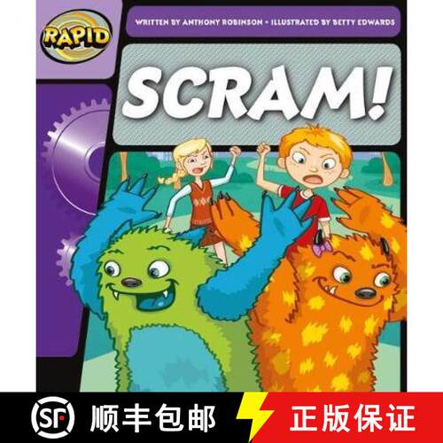 【3-4周达】Rapid Phonics Step 1: Scram! (Fiction) [9780435084219]