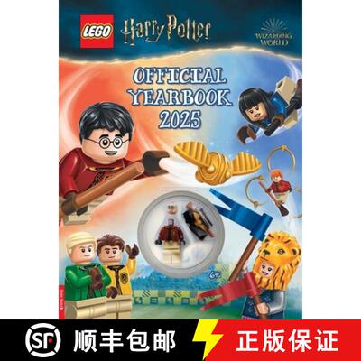 【3-4周达】LEGO® Harry Potter: Official Yearbook 2025 (with Harry Potter minifigure, broomstick an... [9781837250103]
