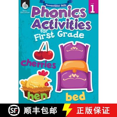 【3-4周达】Foundational Skills: Phonics for First Grade : Phonics for First Grade [9781425810986]
