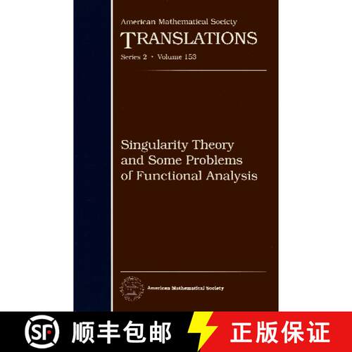 【3-4周达】精装 Singularity Theory and Some Problems of Functional Analysis [9780821875025]