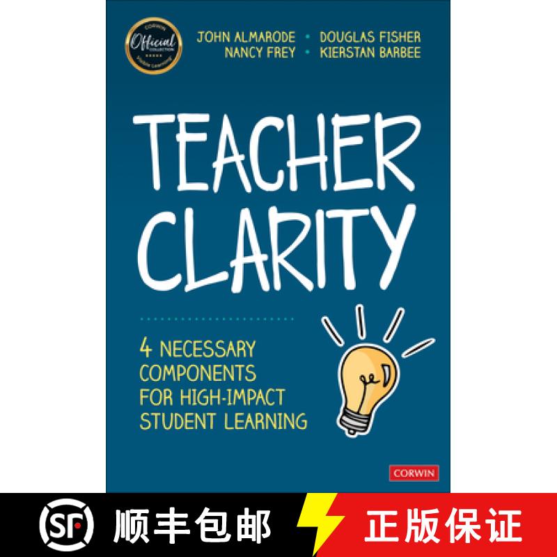 【3-4周达】Teacher Clarity: Four Necessary Components for High-Impact Student Learning (1) [9781071923382]