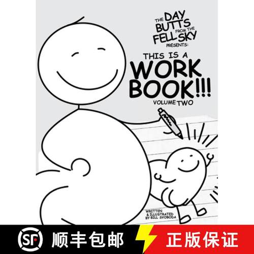 预订 The Day Butts Fell from the Sky Presents This is a Workbook!!! Volume Two [9798990627420]