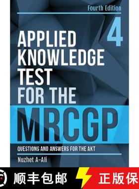 【3-4周达】Applied Knowledge Test for the MRCGP, fourth edition : Questions and Answers for the AKT [9781911510093]