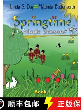 【3-4周达】Springtime: With Magic Scissors [9781890905613]