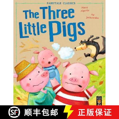 【3-4周达】The Three Little Pigs [9781848956582]