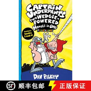 Captain 9780702305818 Colour Novels 3周达 Two Underpants Full Wedgie One Powered