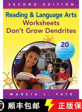 【3-4周达】Reading and Language Arts Worksheets Don't Grow Dendrites: 20 Literacy Strategies That Eng... [9781452280301]