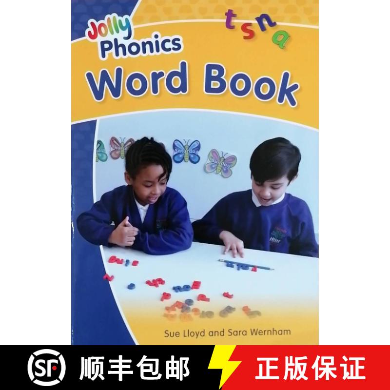 【3-4周达】Jolly Phonics Word Book : in Precursive Letters (British English edition) [9781870946797]