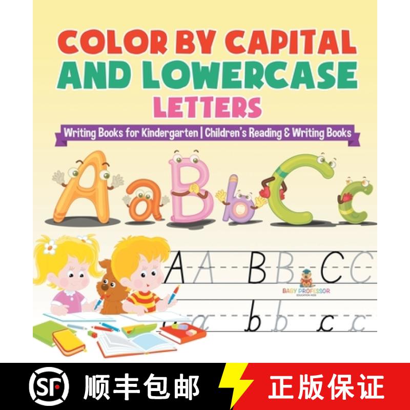 【3-4周达】Color by Capital and Lowercase Letters - Writing Books for Kindergarten | Children's Readi... [9798869419118]