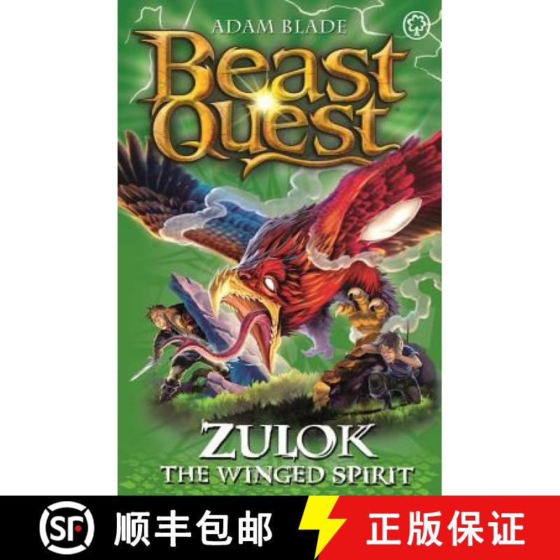 【3-4周达】Beast Quest: Zulok the Winged Spirit: Series 20 Book 1 [9781408343197]