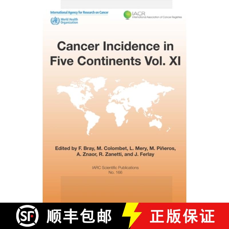【3-4周达】Cancer Incidence in Five Continents [9789283222194]