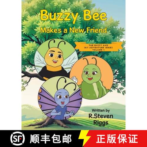 【3-4周达】Buzzy Bee Makes a New Friend [9798894272009]