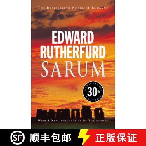 【3-4周达】Sarum : 30th anniversary edition of the bestselling novel of England [9781787461406]